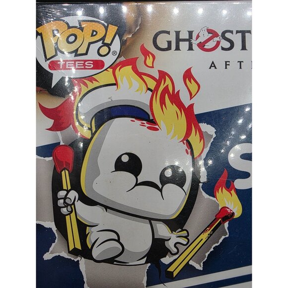 Funko Pop! Tees Ghostbusters Afterlife Stay Puft Unisex T-Shirt & Vinyl Figure S - Picture 2 of 8